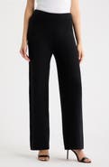 Anne Klein Heat Set Side Stripe Sweater Pants