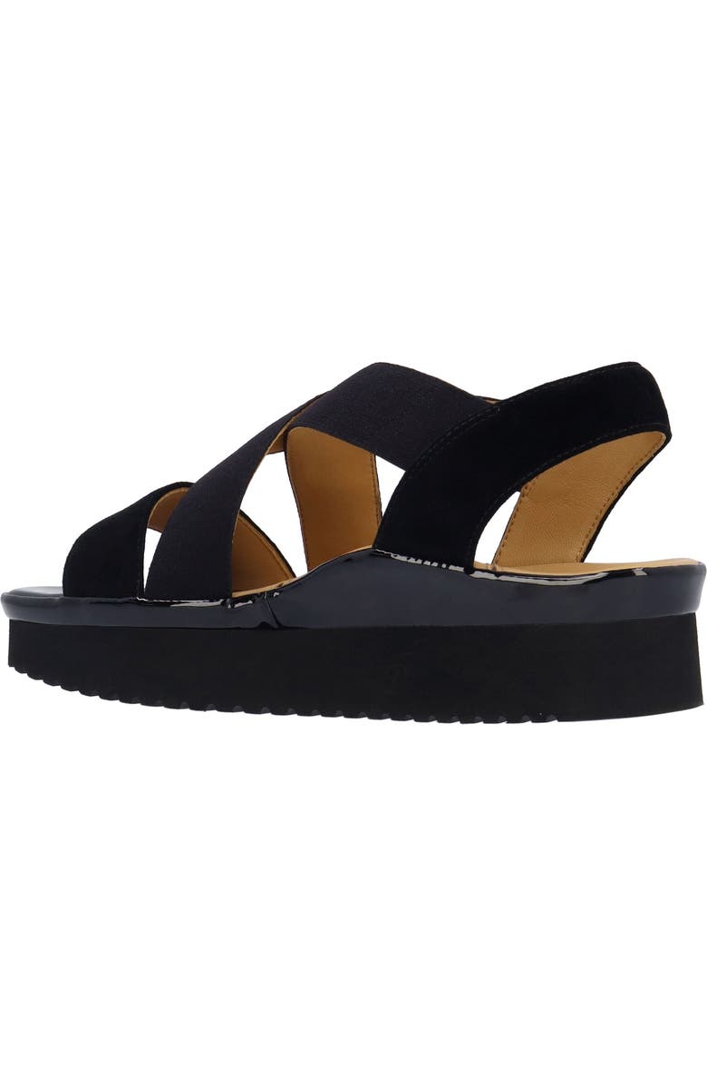 L'Amour des Pieds Aizling Ankle Strap Sandal, Alternate, color, Black