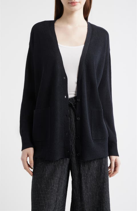 Organic Linen & Organic Cotton Cardigan
