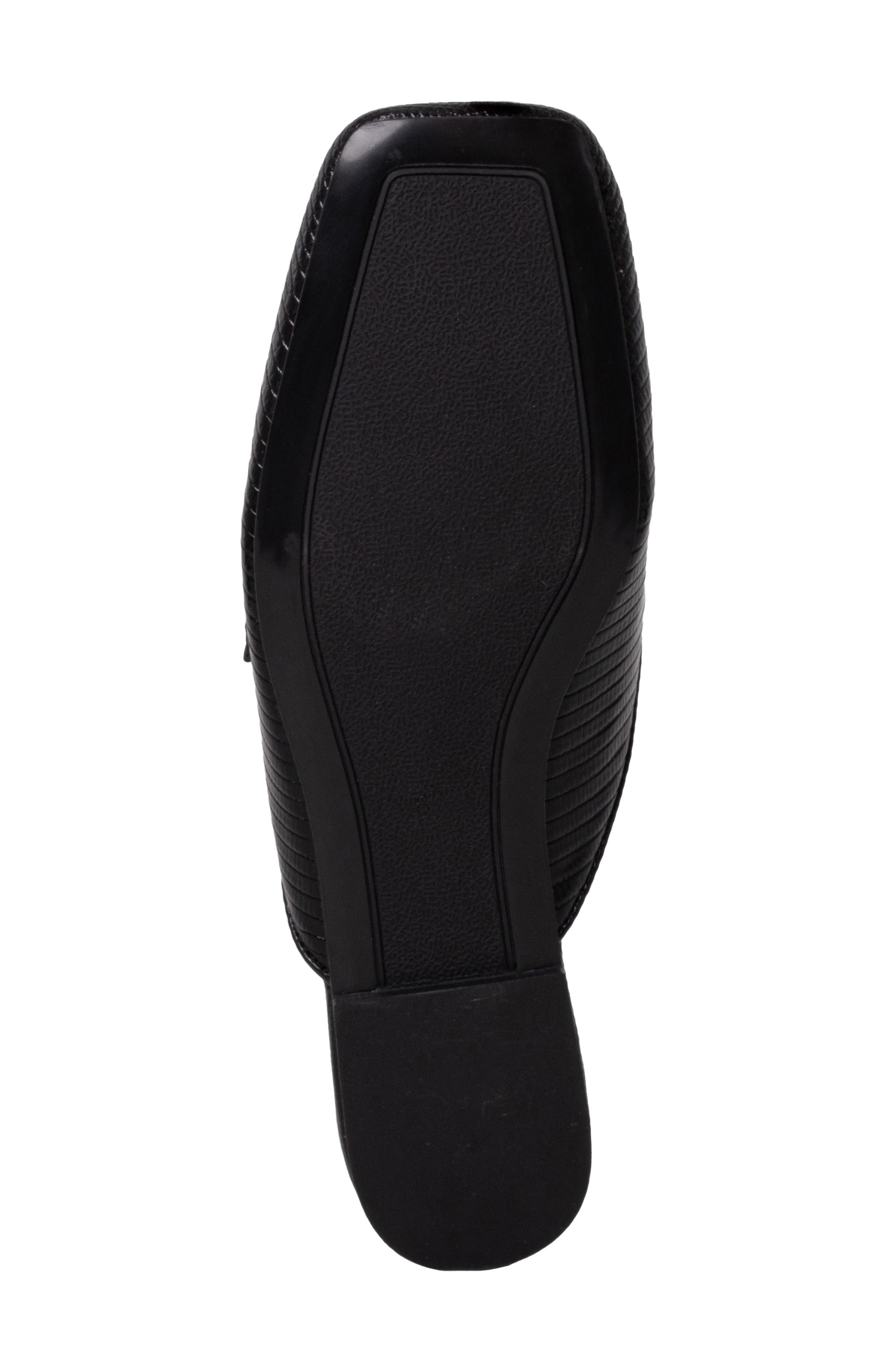 SHUSHOP Athena Mule, Alternate, color, Black Lizard