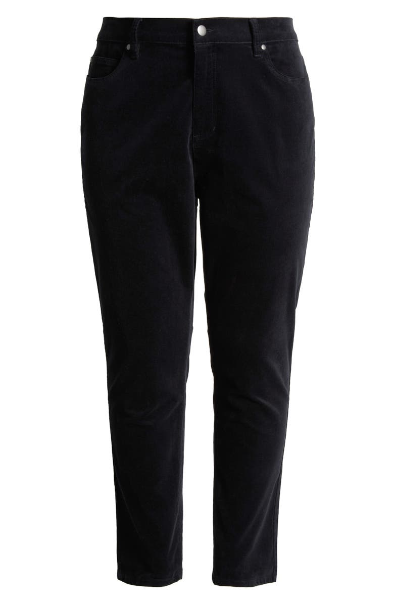 Eileen Fisher High Waist Slim Ankle Jeans, Alternate, color,