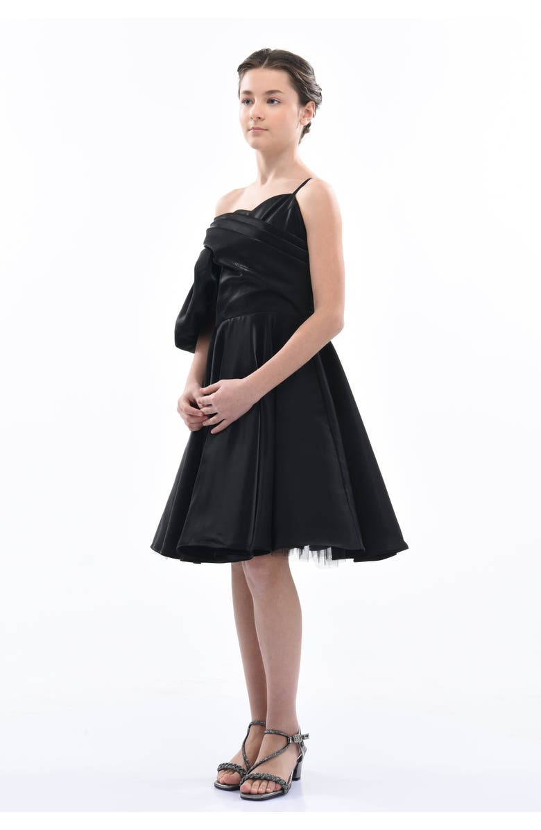 Tulleen Felice Dress, Alternate, color, Black