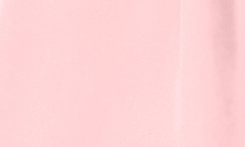 Vince Camuto V-neck Flutter Sleeve Satin Top In Faded Rose