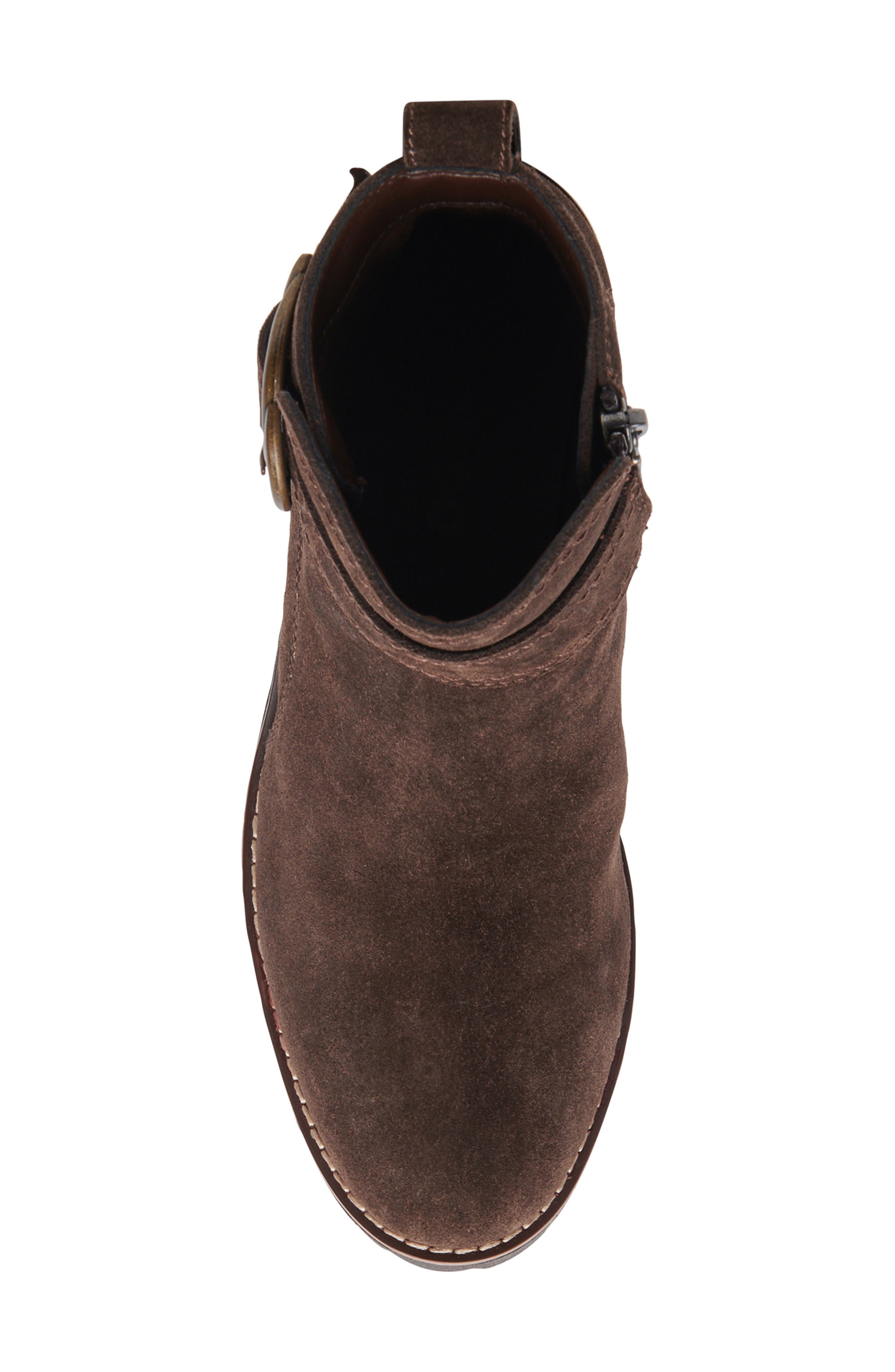 Dagger Waterproof Boot, Alternate, color, CHOCOLATE SUEDE