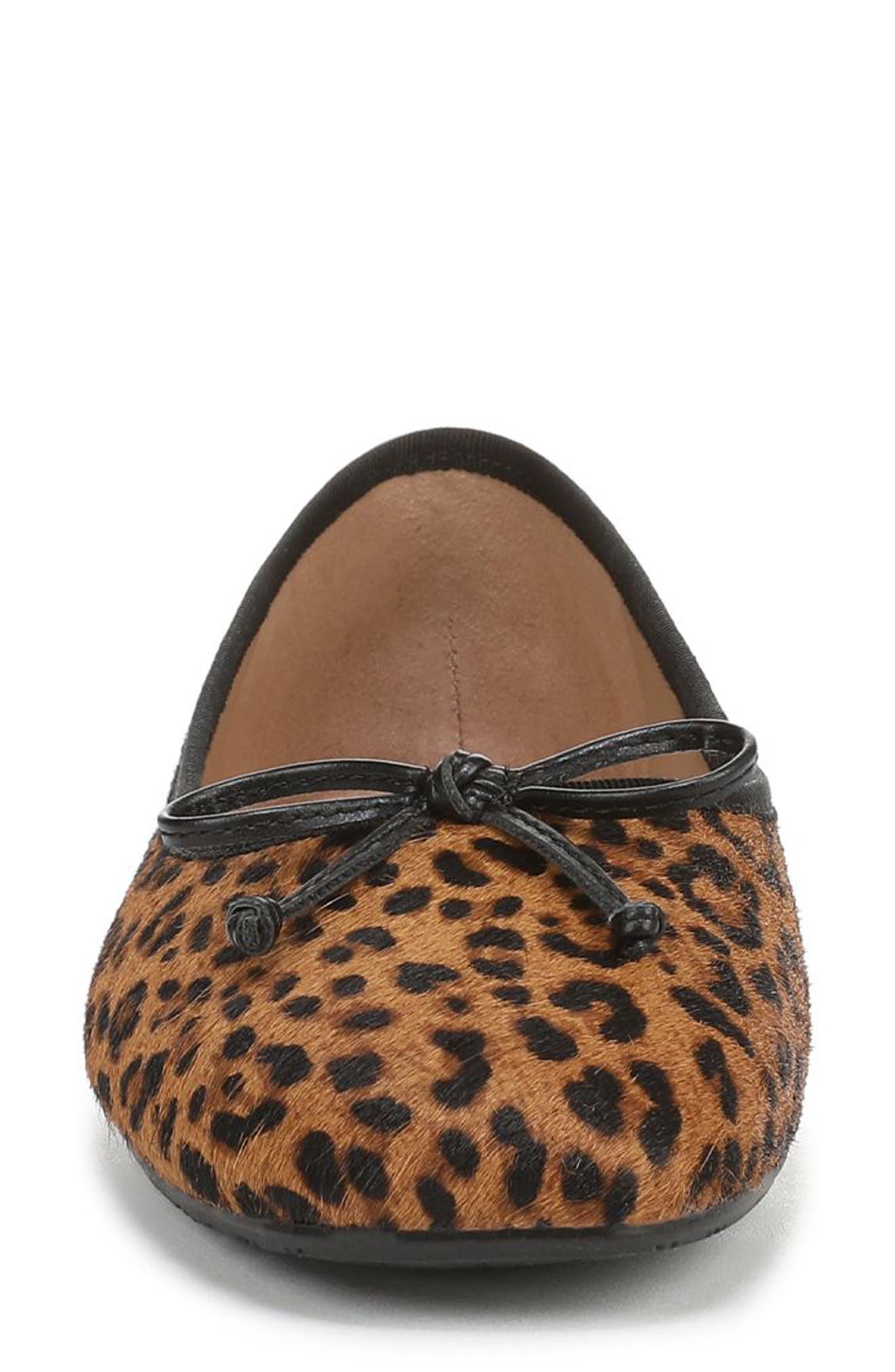 Sam Edelman Alie Genuine Calf Hair Ballet Flat, Alternate, color, Brown Multi Brahma Leopard