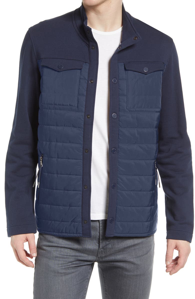 Brax Sheridan Quilted Cotton Jacket, Main, color, 