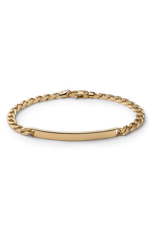 Men's ID Chain Bracelet