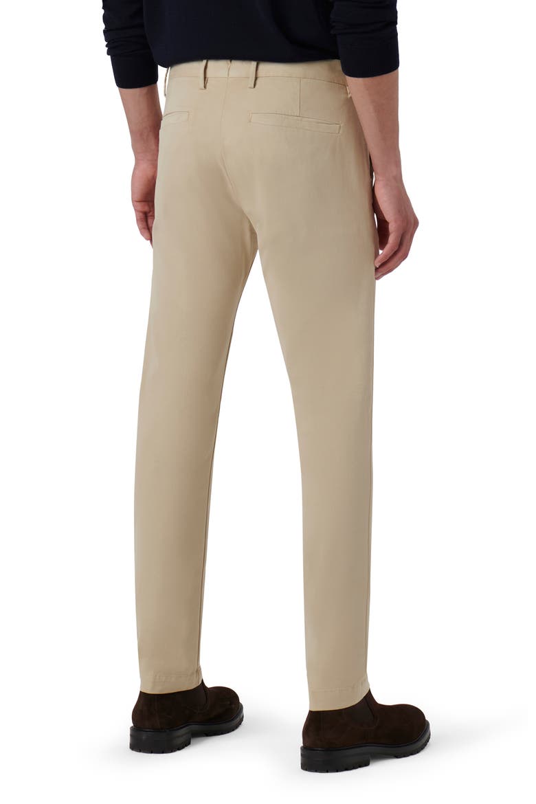 Stretch Cotton Blend Twill Chinos, Alternate, color, WILLOW