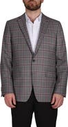 CRICKETEER Plaid Wool Blend Blazer
