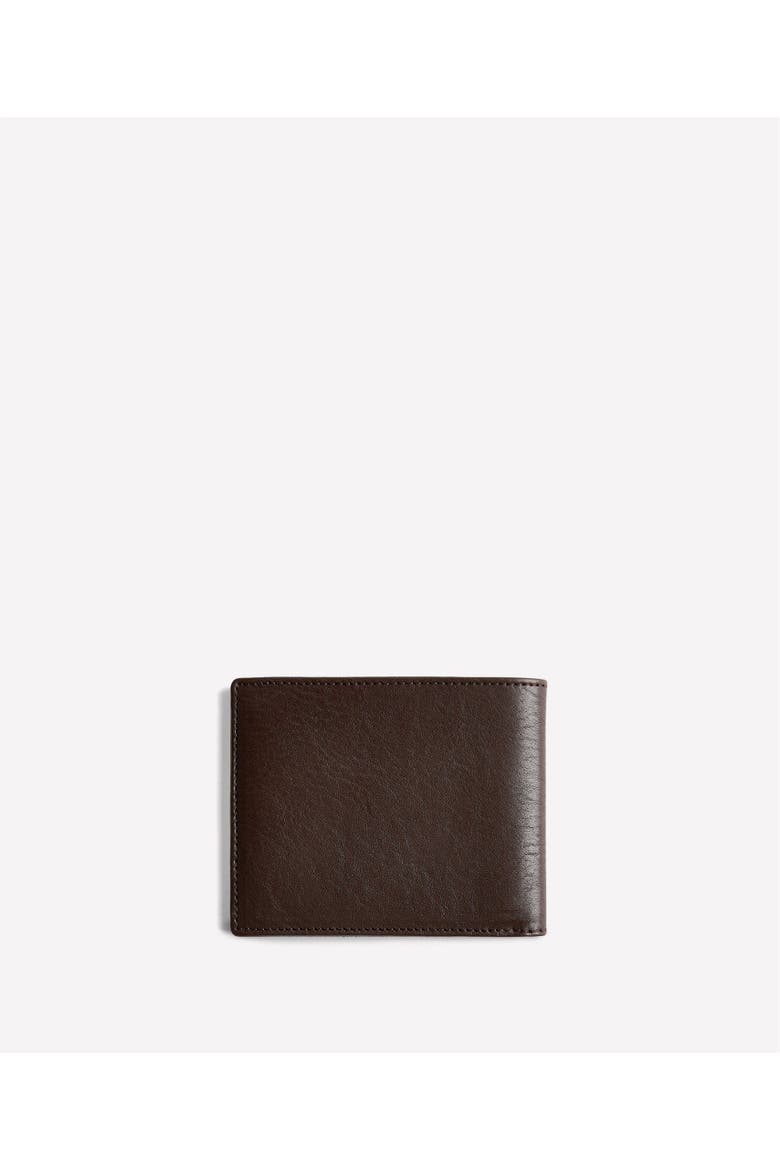 Classic Wallet No. 101, Alternate, color, Vintage Walnut Leather