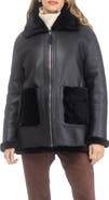 GORSKI Reversible Genuine Shearling Short Jacket