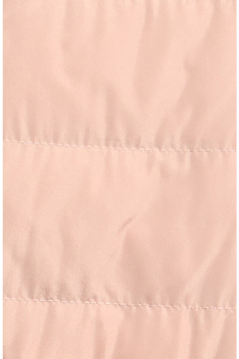 Kids' Quilted Down & Wool Blend Puffer Cardigan, Alternate, color, PINK
