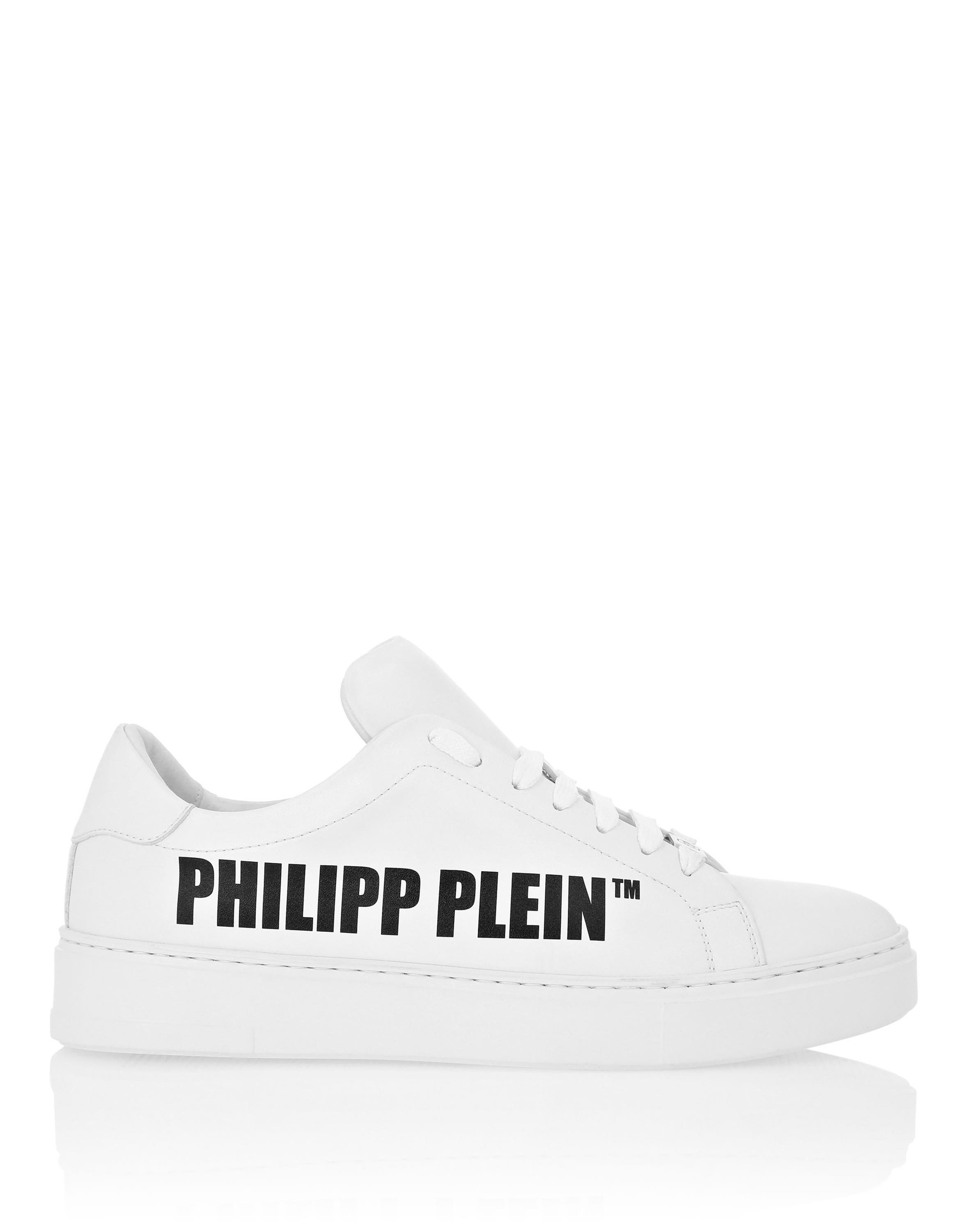 Low-Top Sneakers Carson Plein Men, Alternate, color, white