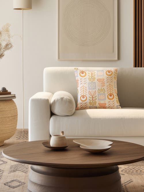 Gauri Kohli Fontana Throw Pillow Cover In Multi