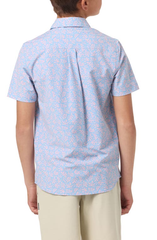 O'neill Kids' Trvlr Upf Traverse Short Sleeve Button-up Shirt