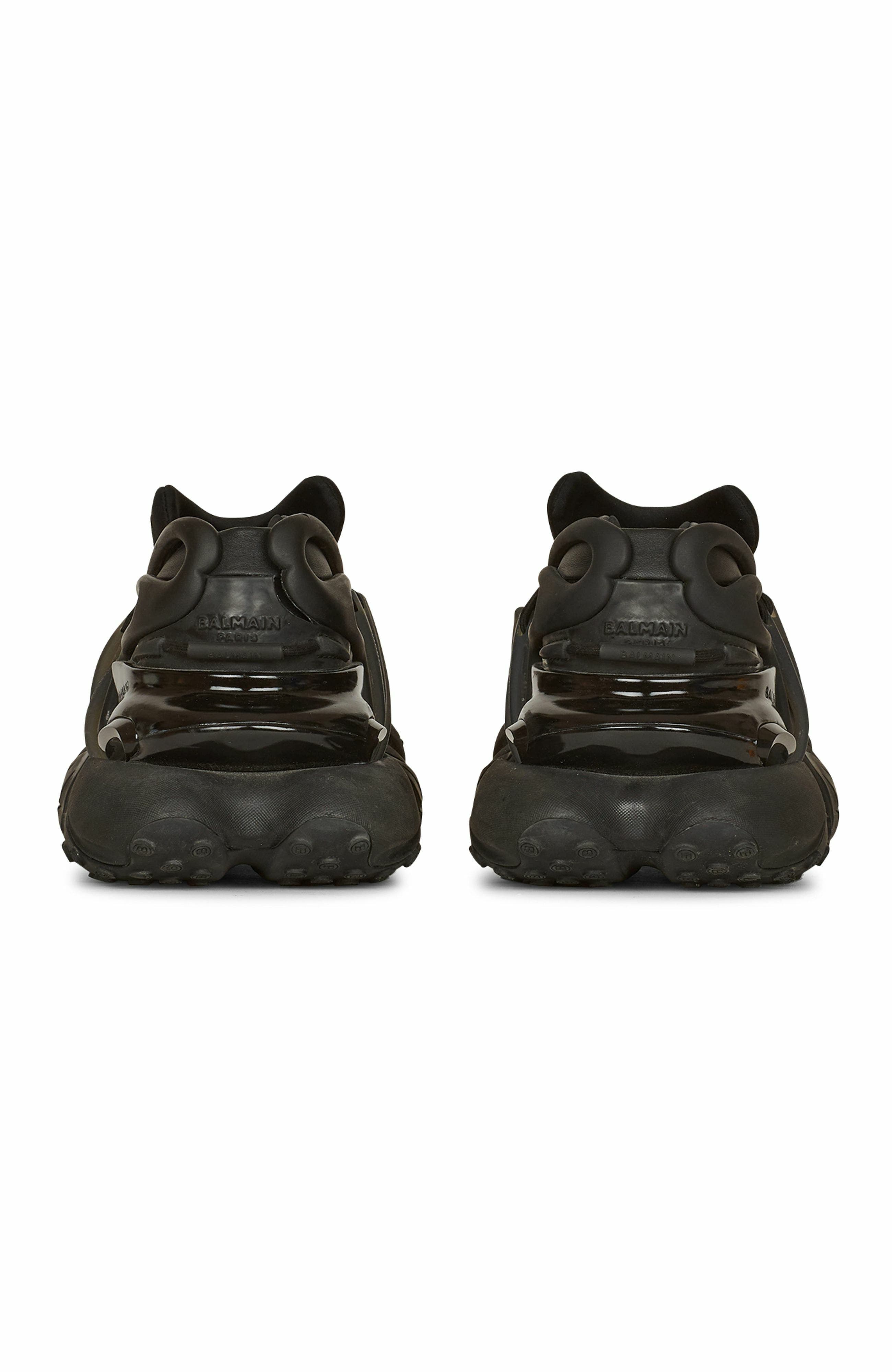 Leather Unicorn Low-Top Sneakers, Alternate, color, Black