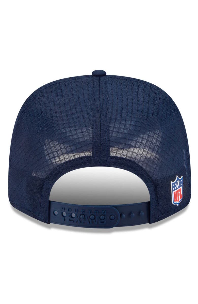 New Era Men's New Era Navy Dallas Cowboys 2025 Sideline Throwback 9SEVENTY Trucker Adjustable Hat, Alternate, color, Navy
