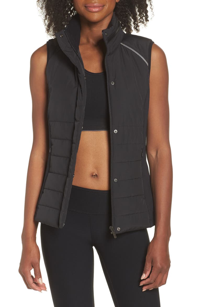 Coco Hybrid Vest, Main, color, BLACK