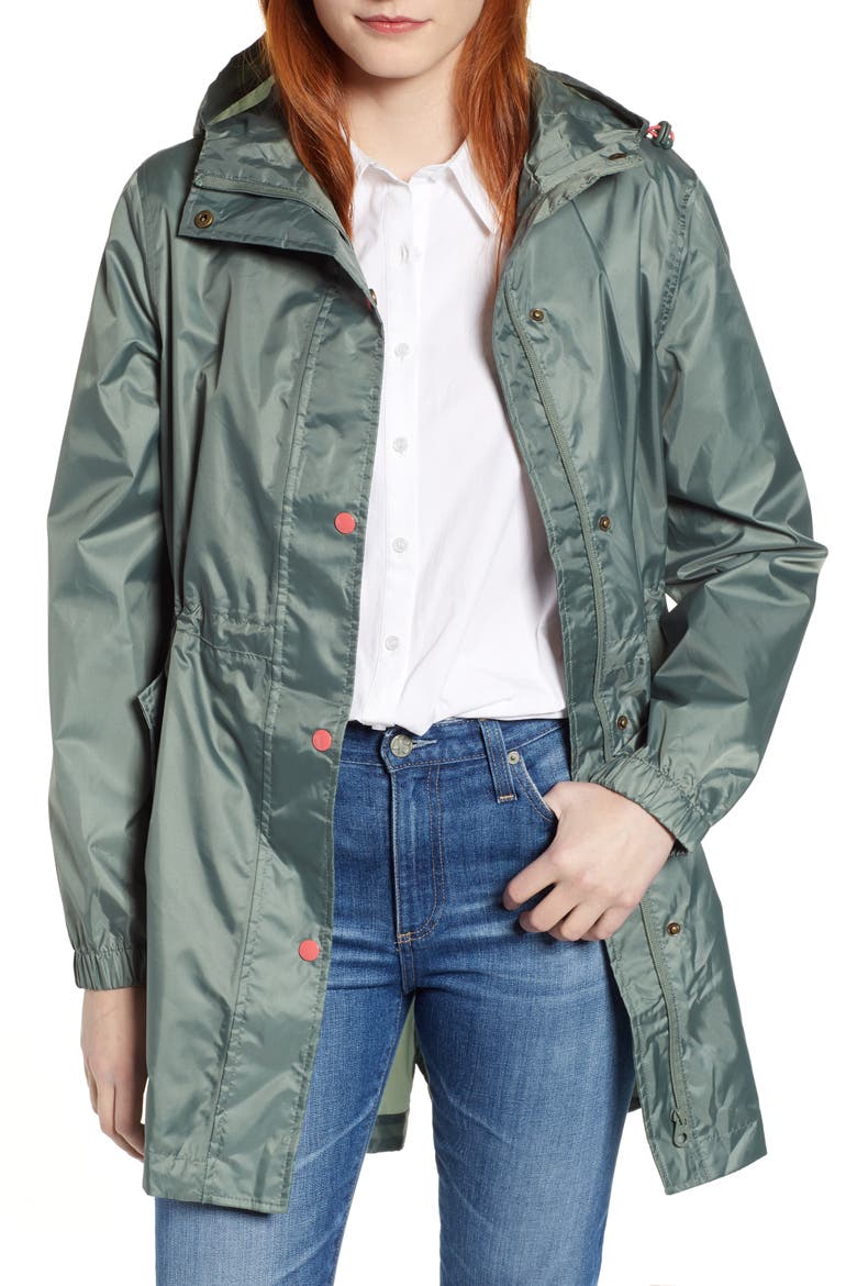Right As Rain Golightly Packable Waterproof Hooded Jacket, Main, color, LAUREL