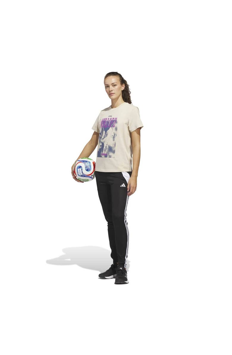 adidas Women's adidas  Beige 2026 FIFA World Cup Concert Series Game Day T-Shirt, Alternate, color, Beige