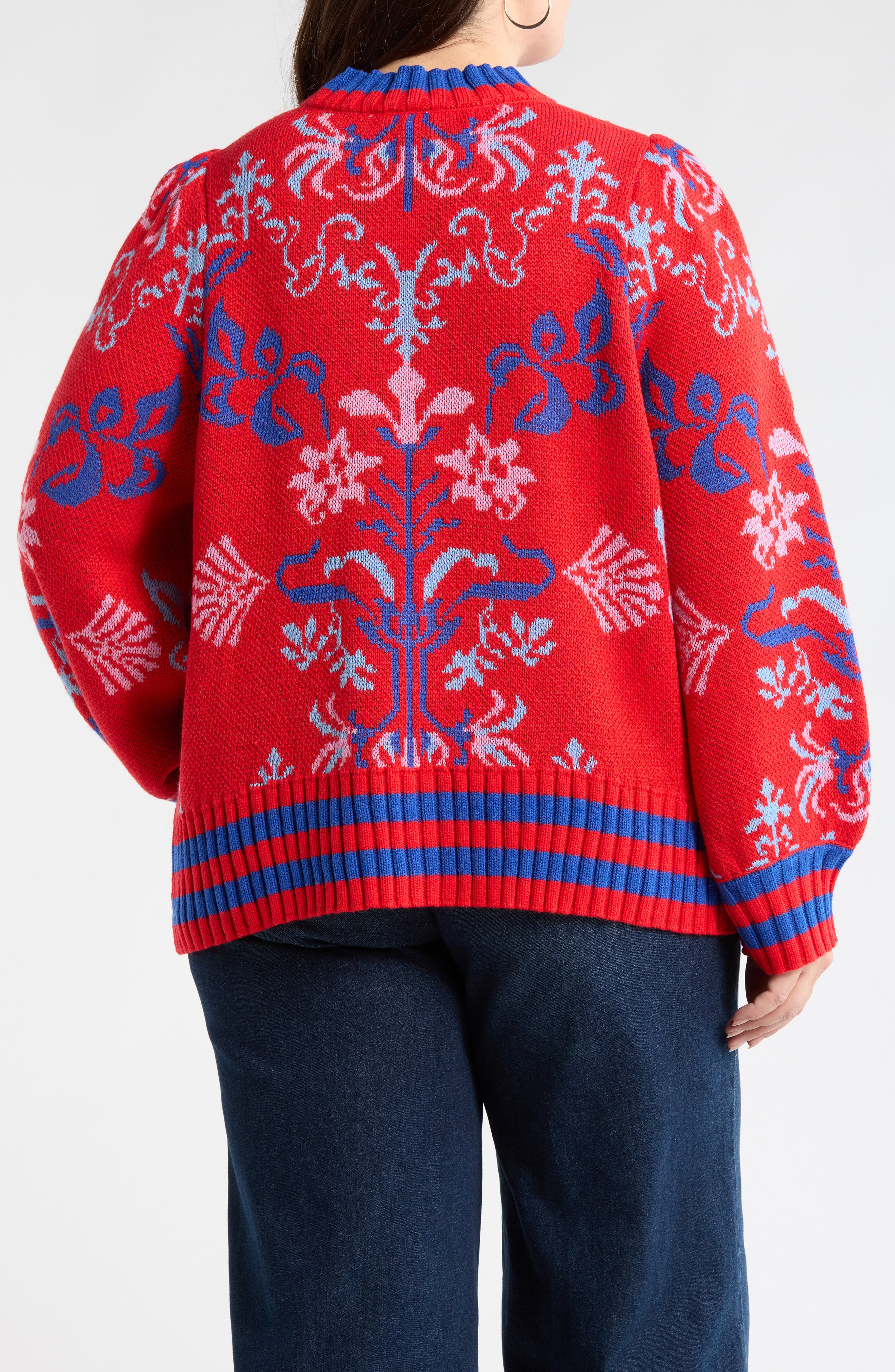 Almila Pattern Sweater - image 2