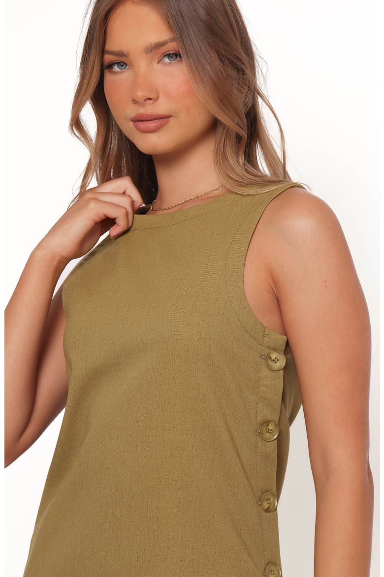 Penelope Sleeveless Minidress, Alternate, color, GREEN