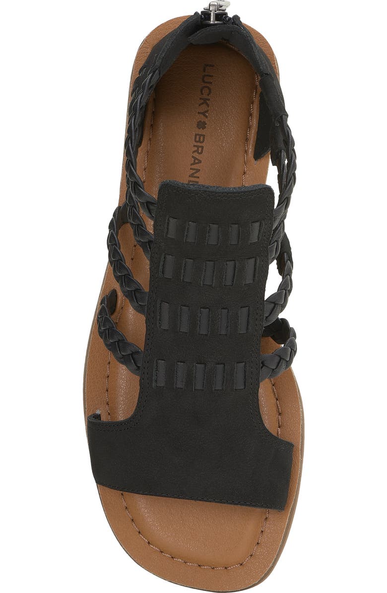 Lucky Brand Biretta Gladiator Sandal, Alternate, color,