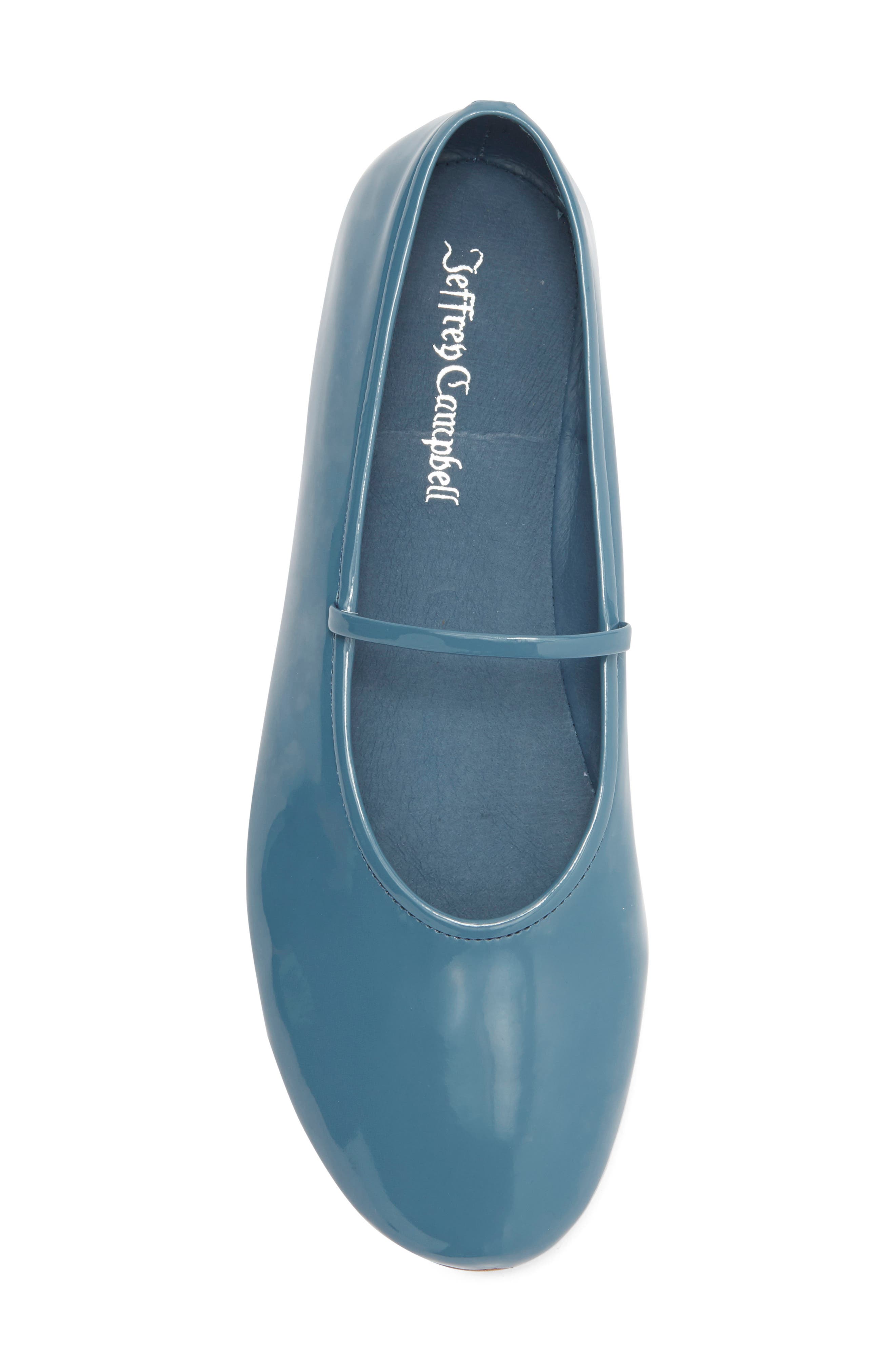 Dancerina Mary Jane Ballet Flat, Alternate, color, DUSTY BLUE PATENT
