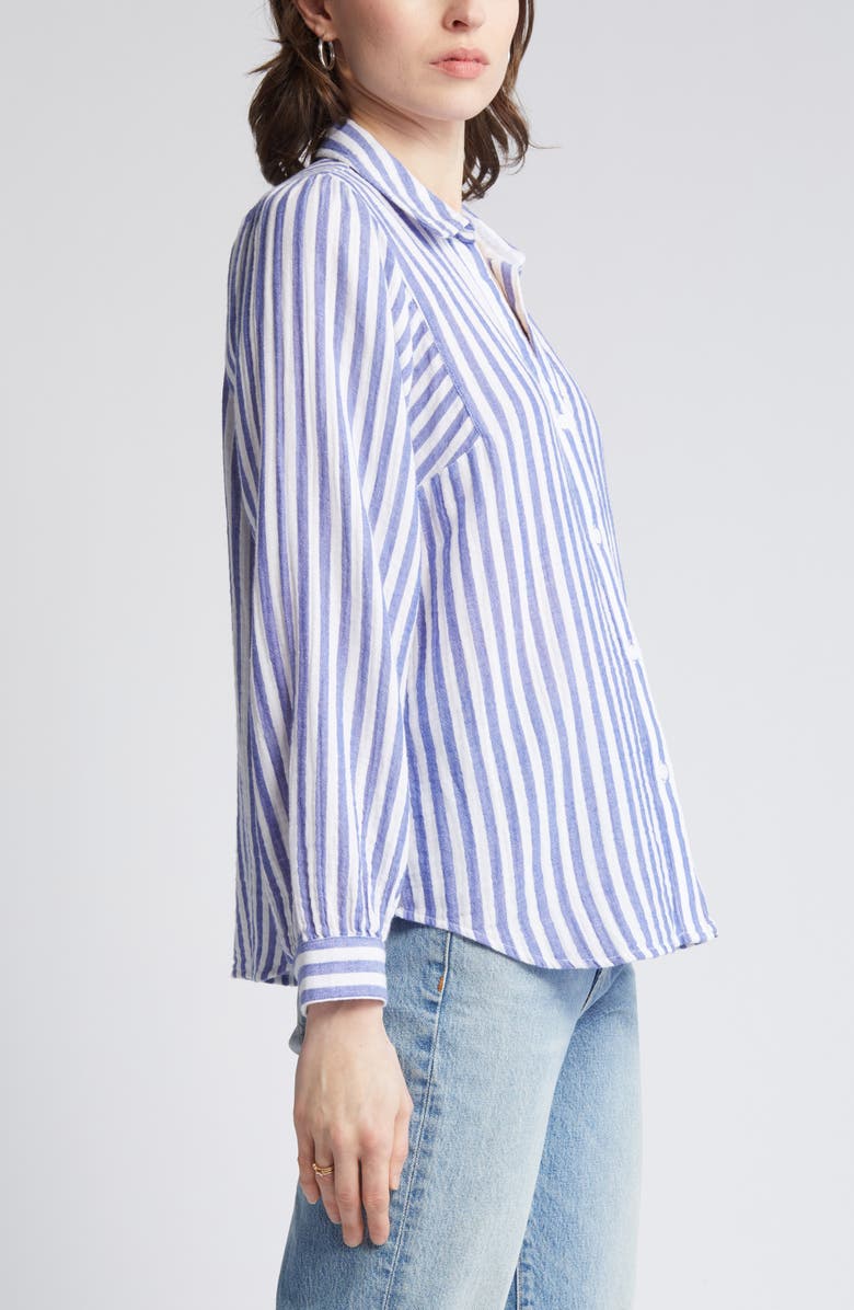 Rails Lo Stripe Organic Cotton Button-Up Shirt, Alternate, color,