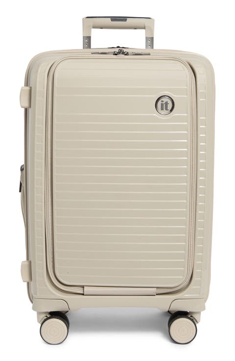 Spontaneous 22-Inch Hardside Checked Expandable Spinner