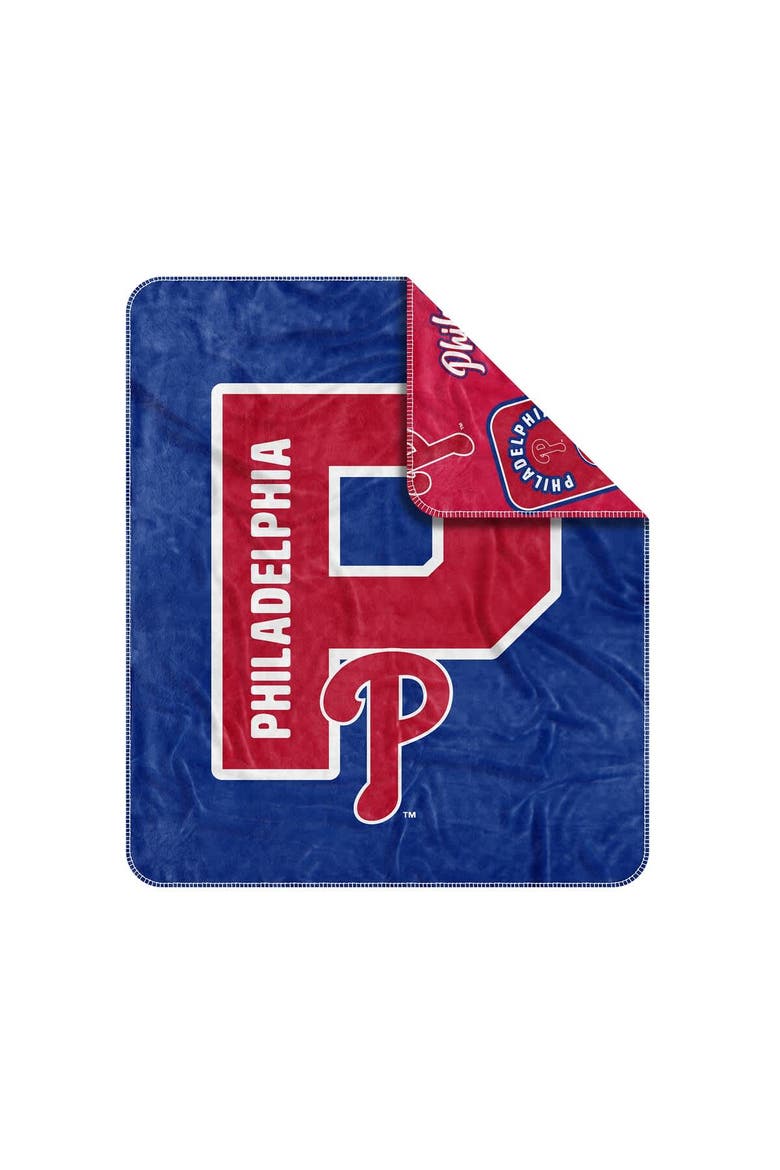 Philadelphia Phillies 50" x 60" Dream Weave Throw Blanket, Alternate, color, Red
