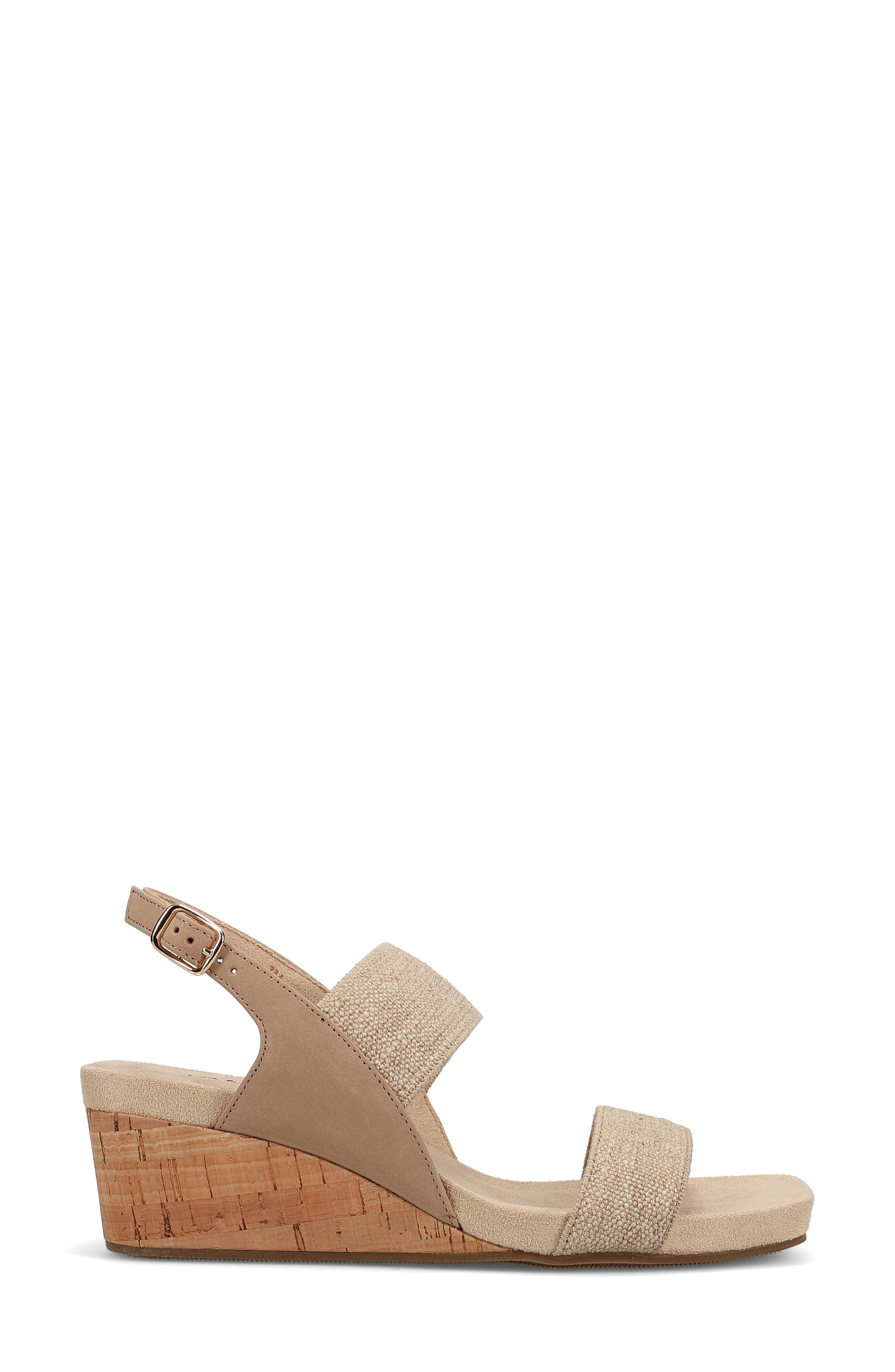 VANELi Catlee Wedge Sandal, Alternate, color, Natural