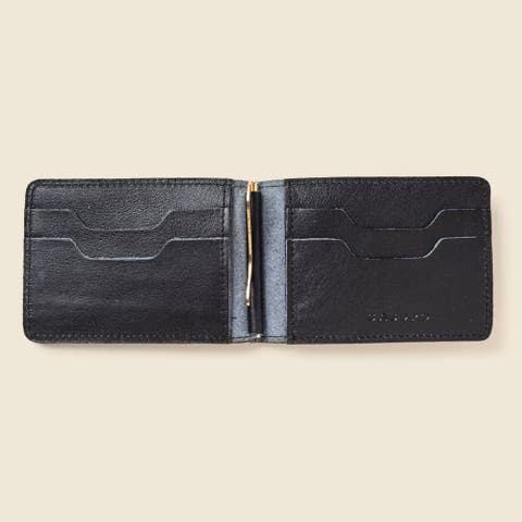 Bifold Money Clip Wallet