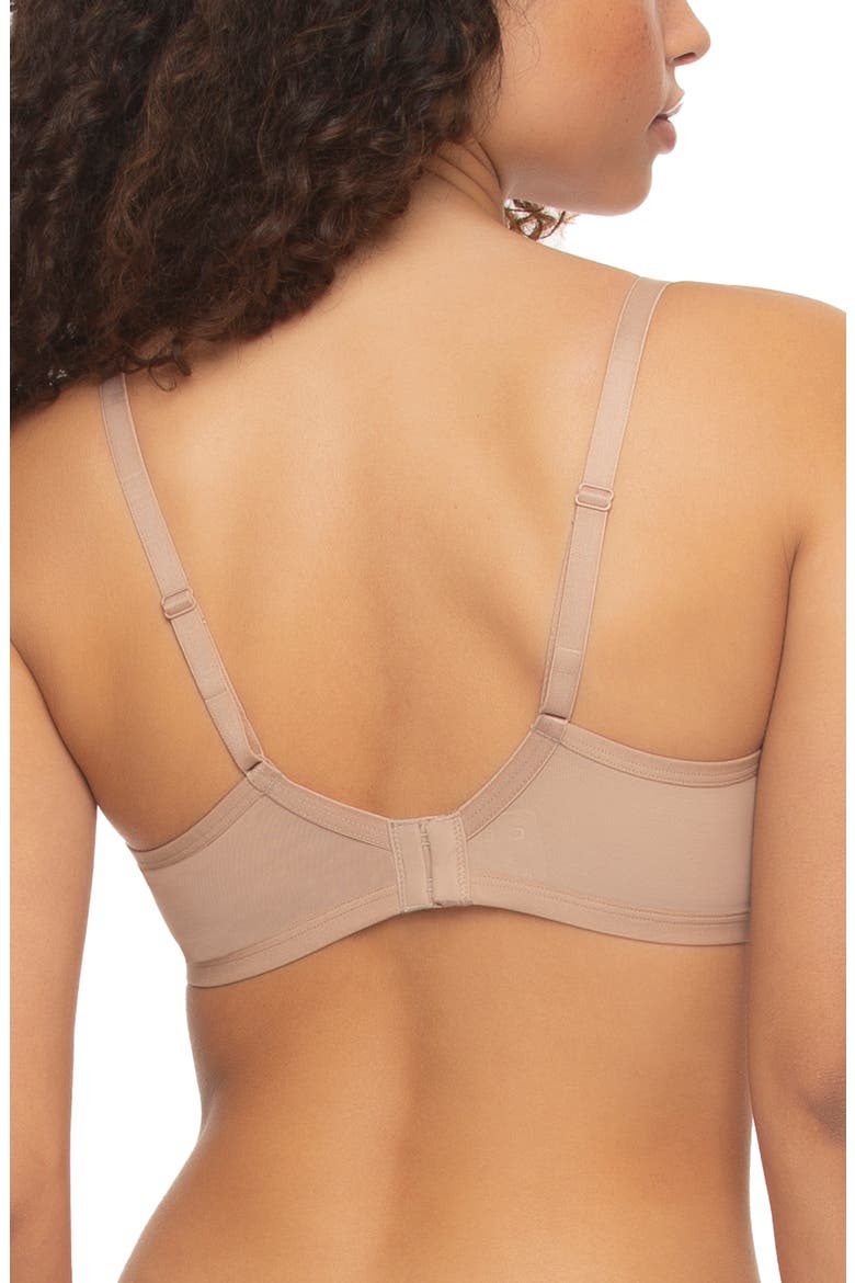 Ethereal Unlined Underwire Bra, Alternate, color, DUNE