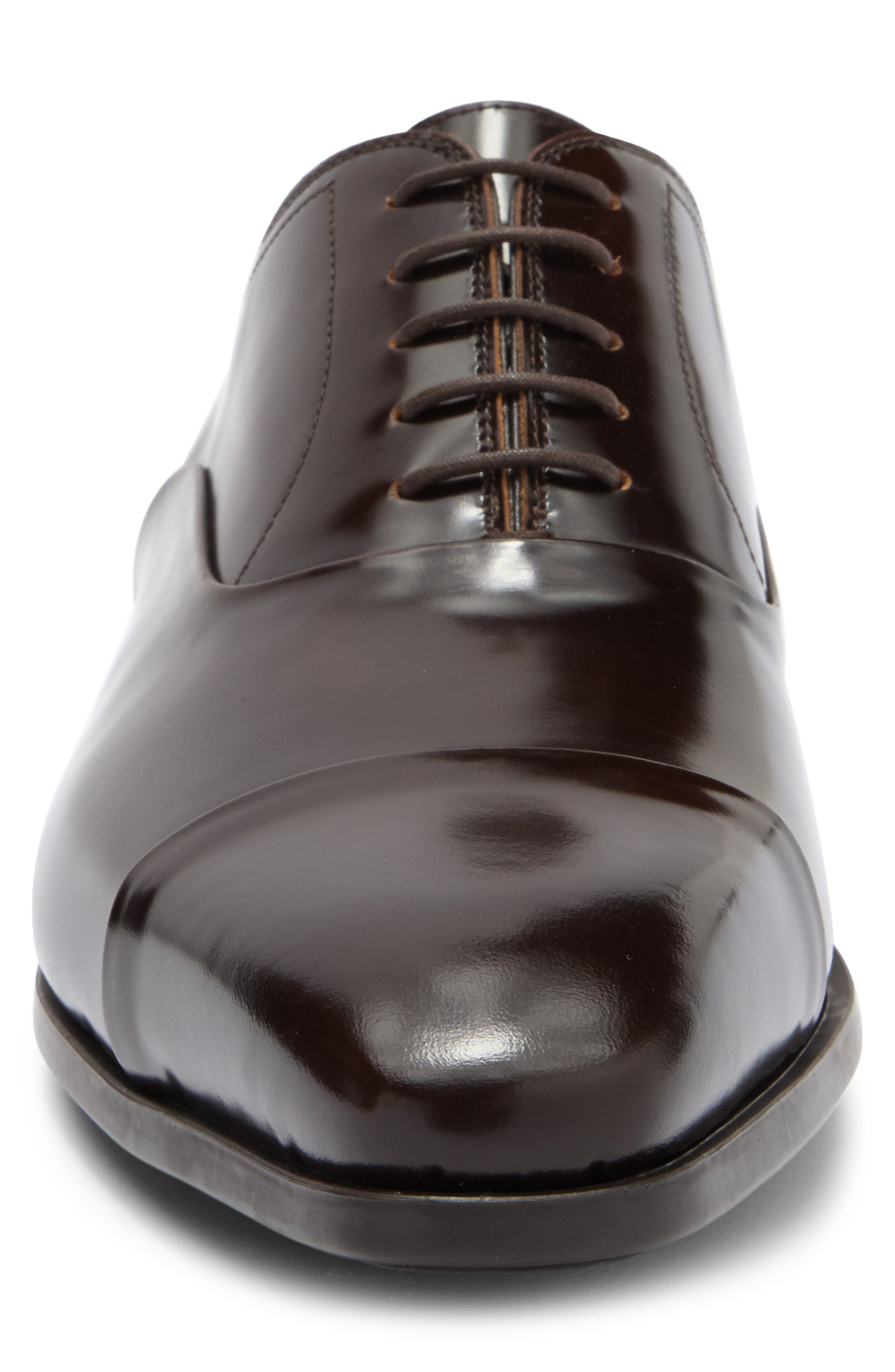 Magnanni Cap Toe Oxford, Alternate, color, Cognac