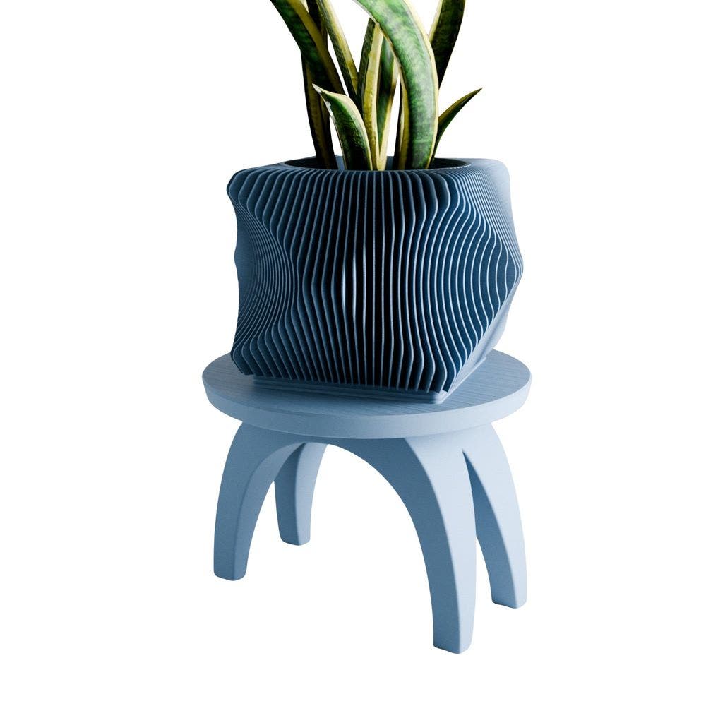 Muted Blue - 10"