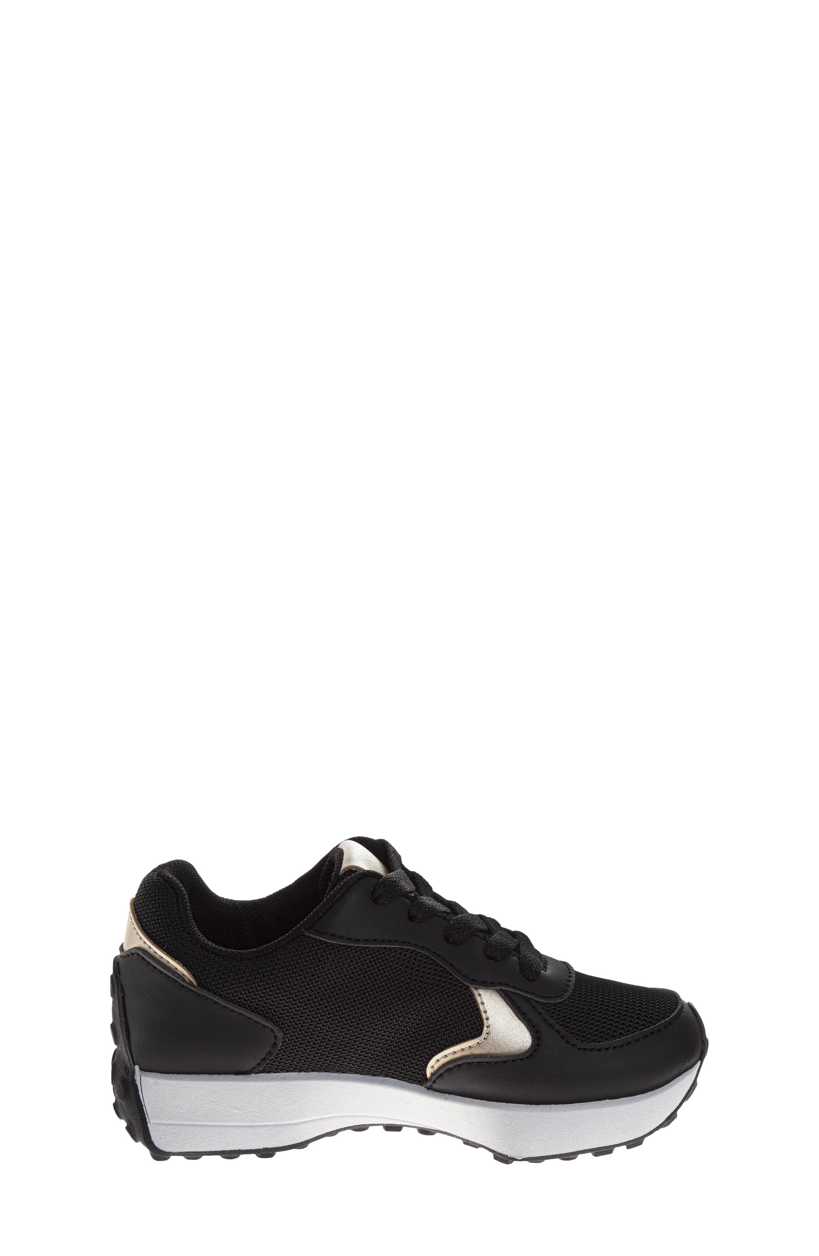 Kids' Fashion Sneaker, Alternate, color, BLACK
