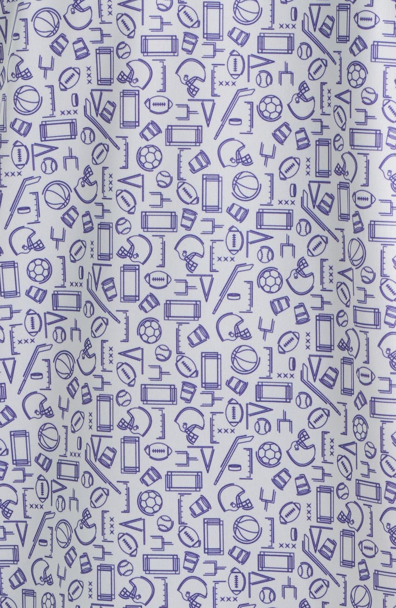 Johnston & Murphy XC+<sup>™</sup> Performance Game Day Polo, Alternate, color, Purple