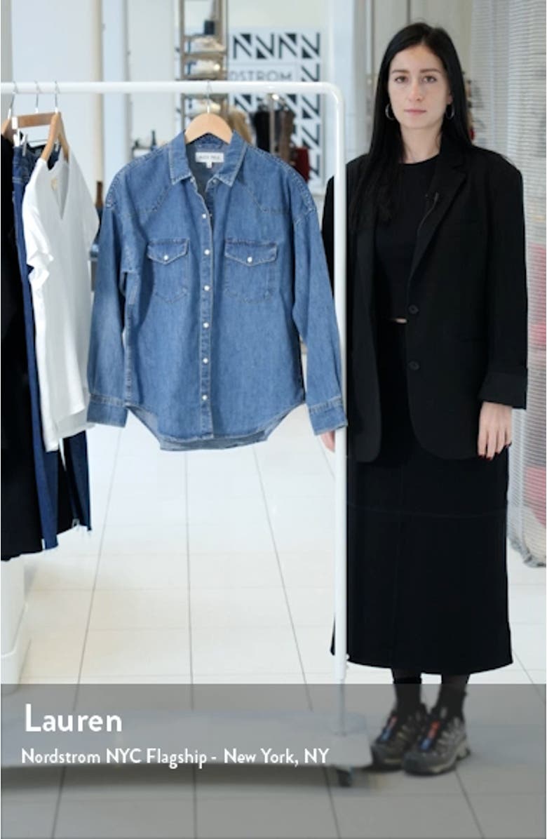 Western Denim Shirt, sales video thumbnail