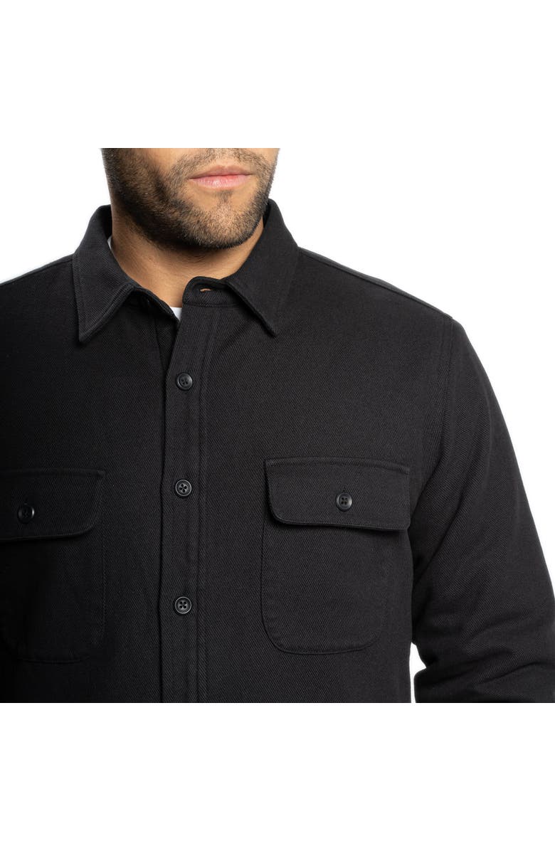 Peter Manning Flannel Jackets, Alternate, color, Black