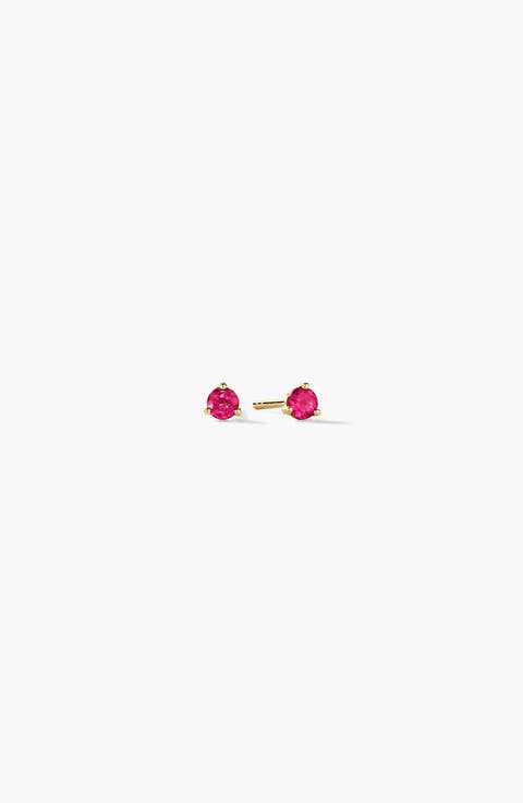 Gemstone Studs