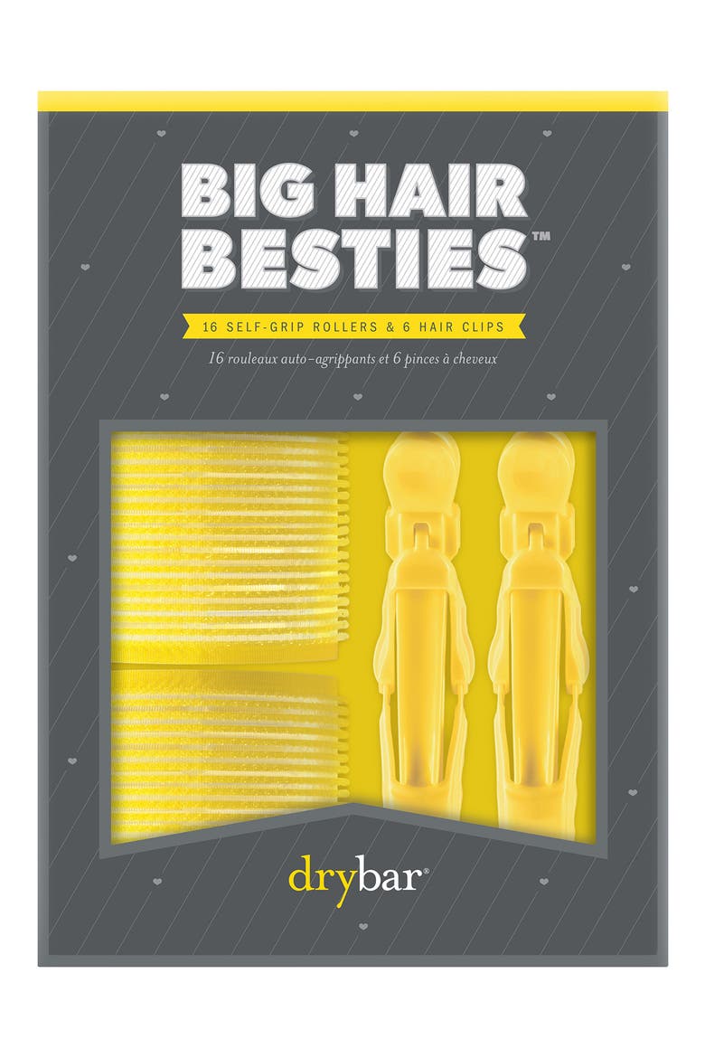 Big Hair Besties Rollers & Hair Clips Set, Alternate, color, NO COLOR