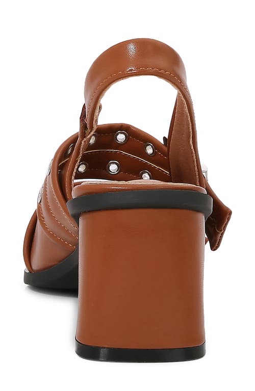 Shop Berness Adrianna Double Buckle Slingback Pump In Camel