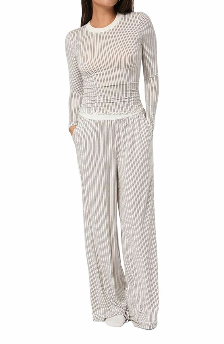 WeWoreWhat Wide Leg Pants, Alternate, color, 