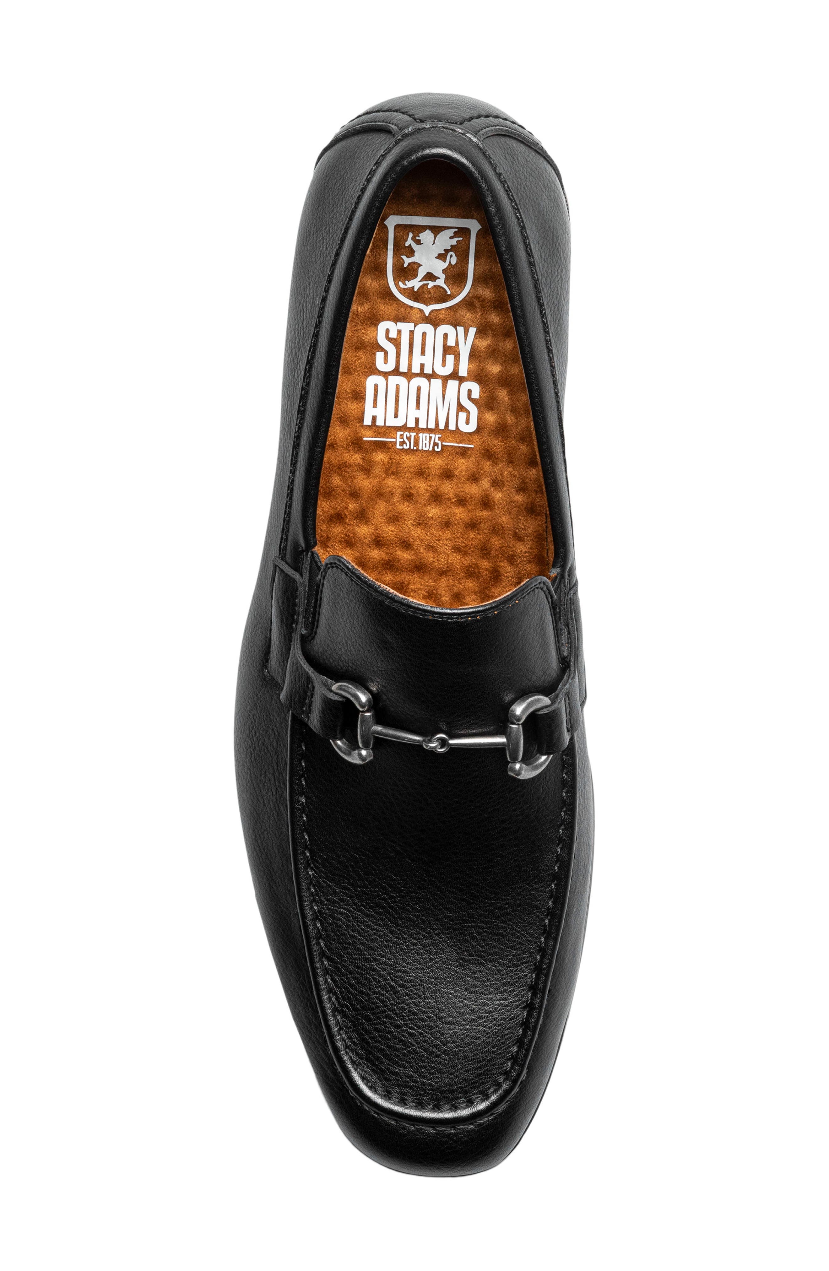 Stacy Adams Richmond Loafer, Alternate, color, Black Tumbled