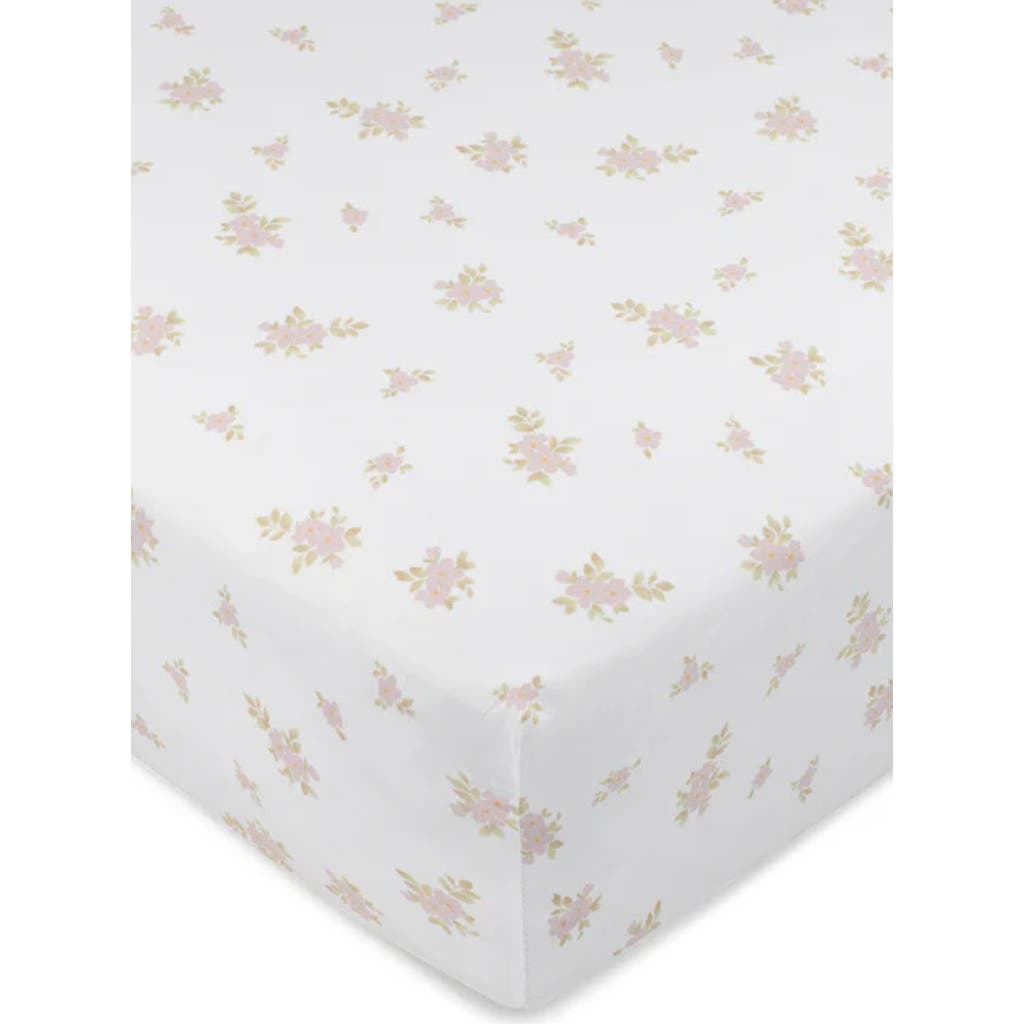 Domani Home Print Bassinet Crib Sheet In Multi