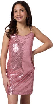 Un Deux Trois Sequin Mini Dress