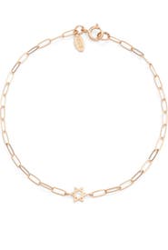 Anzie Star of David Pendant Bracelet