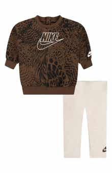 Nike Home Swoosh Home Sweatshirt & Leggings Set
