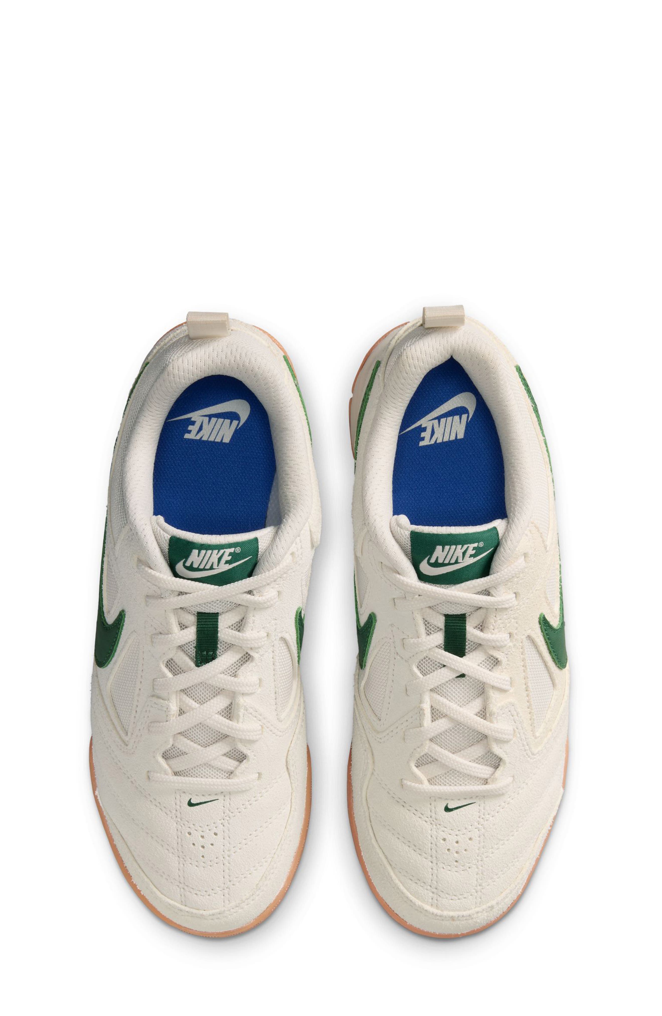 Nike Gato Soccer Sneaker, Alternate, color, Phantom/ Fir/ Brown/ Blue